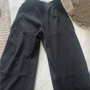 lululemon athletica Wide Leg Pants in Black